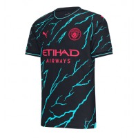 Maglie da calcio Manchester City Oscar Bobb #52 Terza Maglia 2023-24 Manica Corta